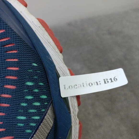 Asics Gel Kayano 23 Womens Size 8 Running Shoes Low Top Blue Pink Sneakers - Picture 10 of 10